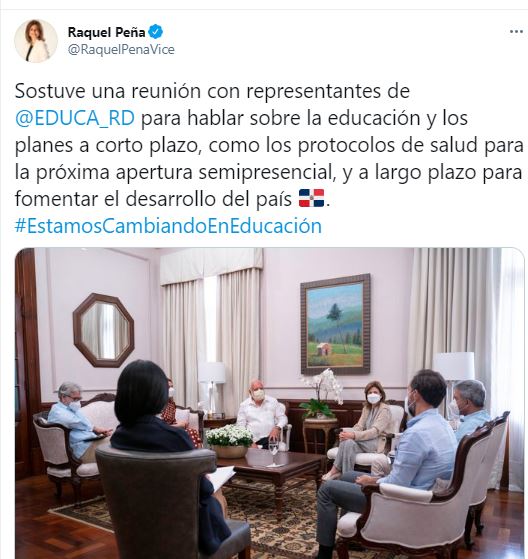 1613956223 410 Vicepresidenta Raquel Pena se reune con Educa abordan protocolo de