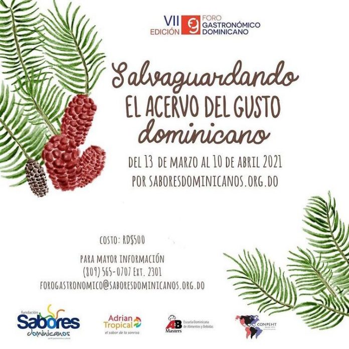 Séptima edición del foro gastronómico dominicano será virtual