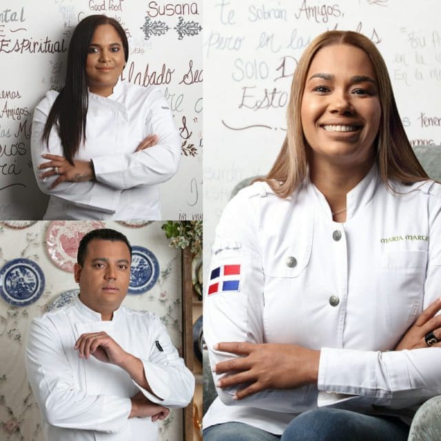 Tres chefs dominicanos accionan para quebrar Guinness del Mangu mas
