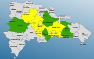 1623468909 690 Incrementan a seis las provincias en alerta amarilla por vaguada