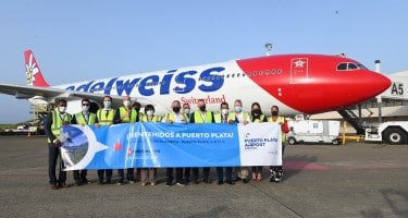 Edelweiss pone en marcha vuelo entre Zúrich, Suiza y Puerto Plata