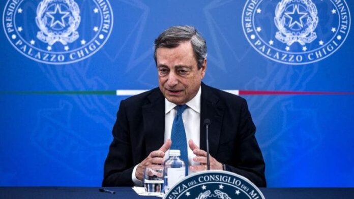 Mario Draghi anuncia su dimisión tras la crisis desatada en su Gobierno