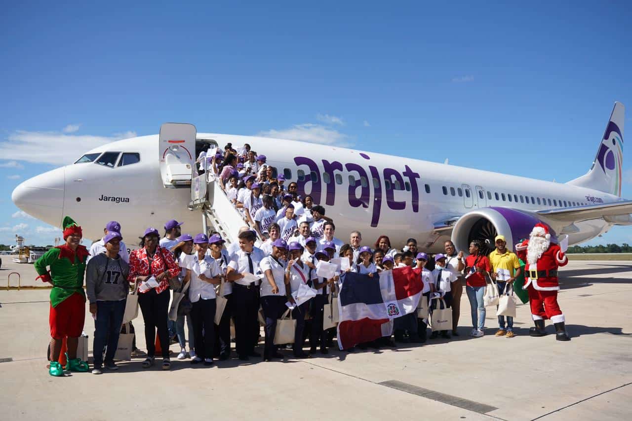 1670255407 321 Arajet realiza vuelo de reconocimiento al aeropuerto de La Romana