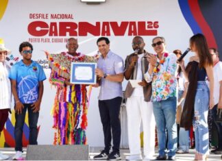 Desfile nacional de carnaval 2026 deslumbra con color y tradición