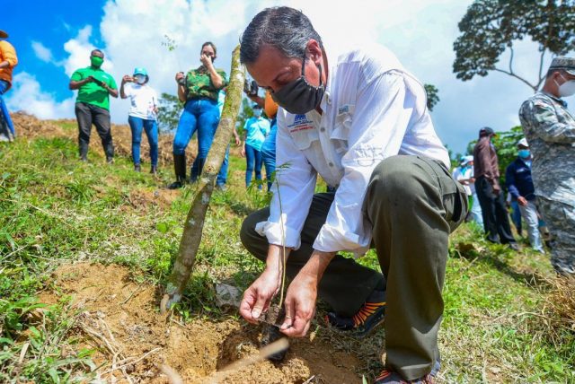 Ministerio de Medio Ambiente planta 1.4 millones de árboles durante el “Mes de la Reforestación”