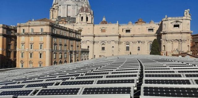 El Vaticano modelo medioambiental y sostenible