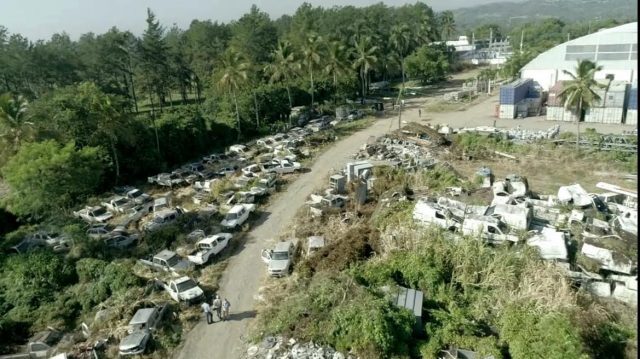 Nueva gestión de Edenorte denunció que recibió cementerio de vehículos y transformadores