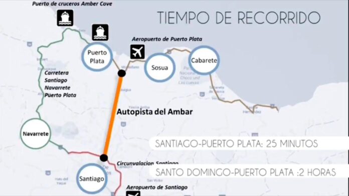 Turismo de Puerto Plata favorece autopista del Ámbar sea declarada de interés público