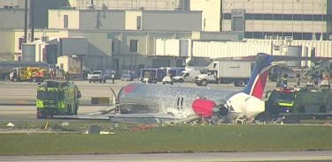 Avion de Red Air se accidenta en Miami ilesos los