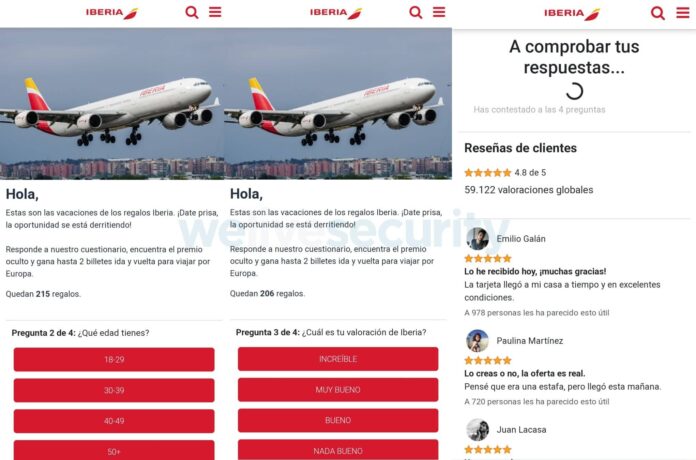 Iberia confirma no está regalando 5,000 pasajes para viajar por Europa