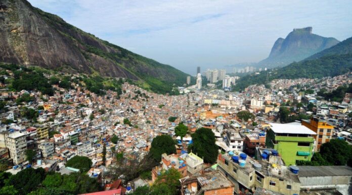 Rocinha la favela mas grande de Brasil