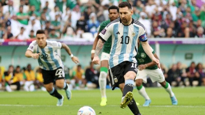 Arabia Saudí vence Argentina de Messi