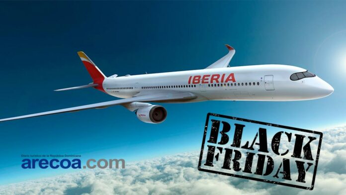 Iberia dispone ofertas en RD para viajes a Europa por Black Friday