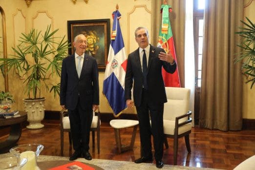 FOTOS Visita del presidente de Portugal a Luis Abinader en